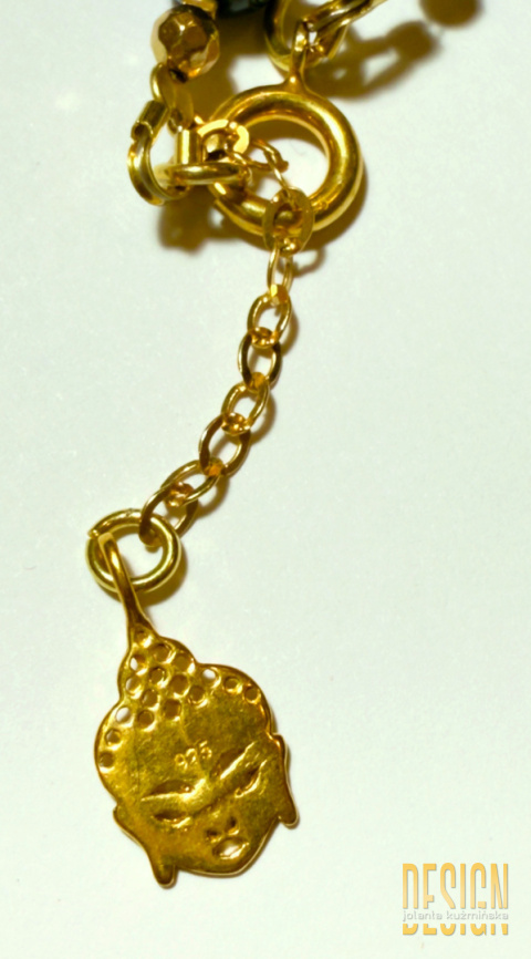 Naszyjnik z lapis lazuli w srebrze złoconym – unikatowa biżuteria naturalna