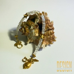 Bransoletka z kamienia księżycowego i srebra złoconego 24k – luksusowy styl boho