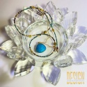 Naszyjnik z chryzokoli i turkusu – kolekcja Magic Drops | Kuźmińska Design