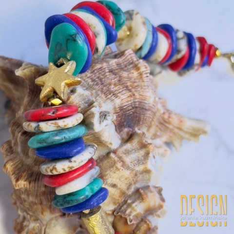 Bransoletka Rainbow – Kolorowe Jaspisy | Kuźmińska Design