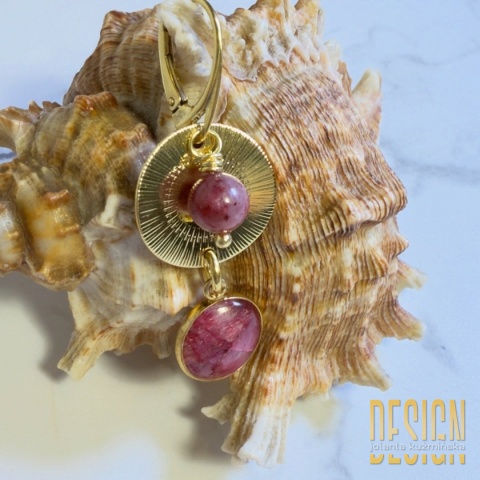 Kolczyki Ruby Gold