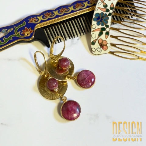 Kolczyki Ruby Gold