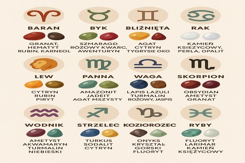 Jak dobrać kamień do swojego znaku zodiaku? Sprawdź, co Cię wspiera!