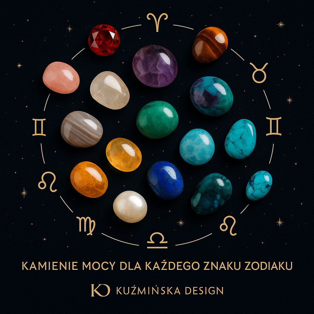 Jak dobrać kamień do swojego znaku zodiaku? | Kuźmińska Design