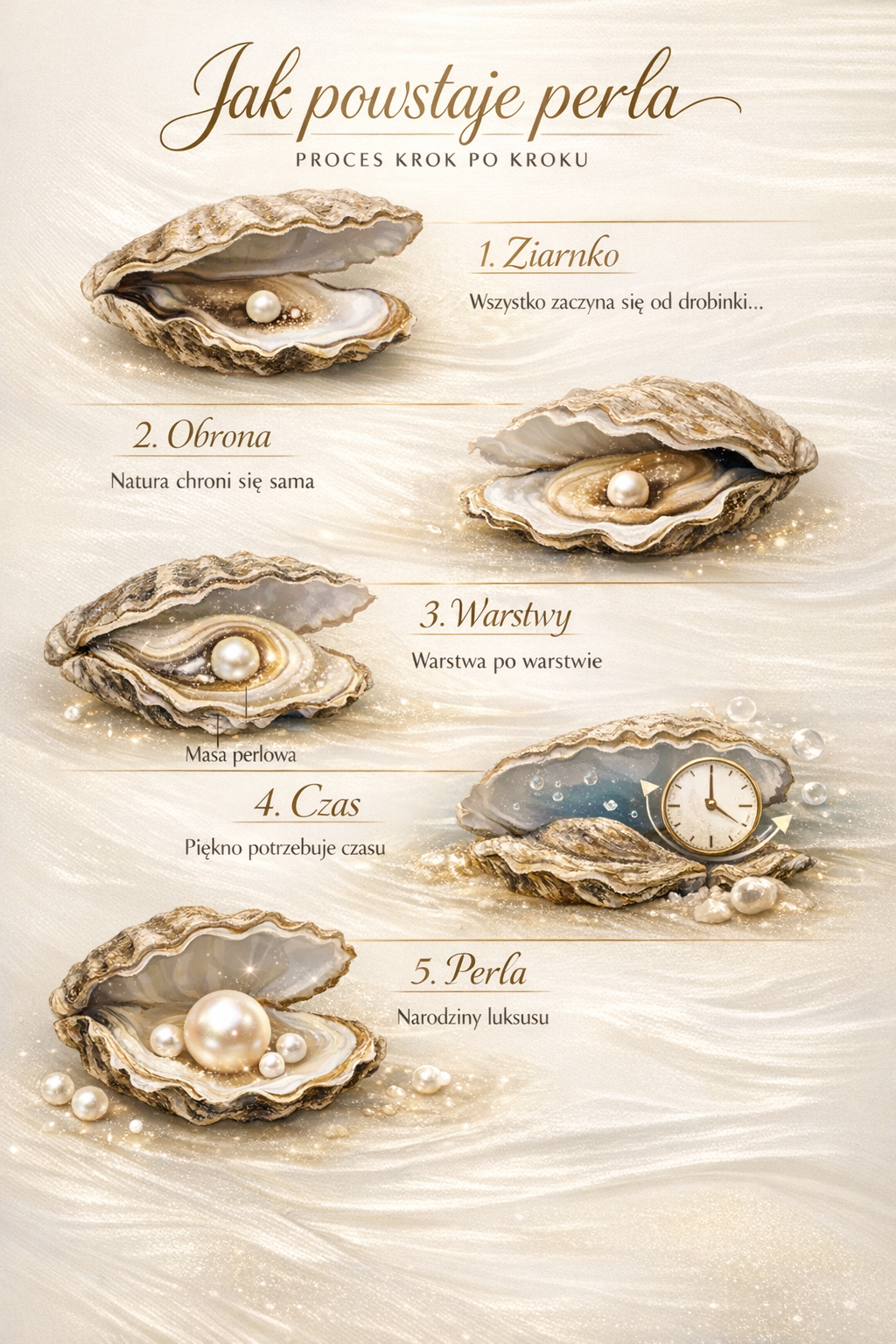 3 lata Kuźmińska Design. Jak perła – warstwa po warstwie